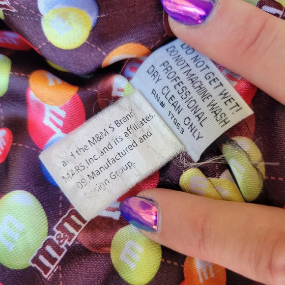 Vintage JH Design M&Ms Racing Jacket Character with Attitude Youth Size L 9-10 - Picture 16 of 16